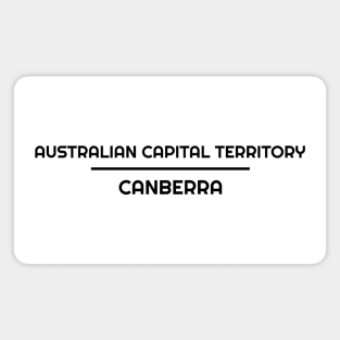 Australian Capital Territory - Canberra Magnet